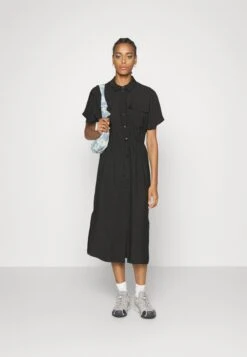 Vero Moda Tall Shirt Calf Dress- Jurk - Black -Vero Moda Winkel bcc02d5edf32440ab08cbc5d9c8d2c0d