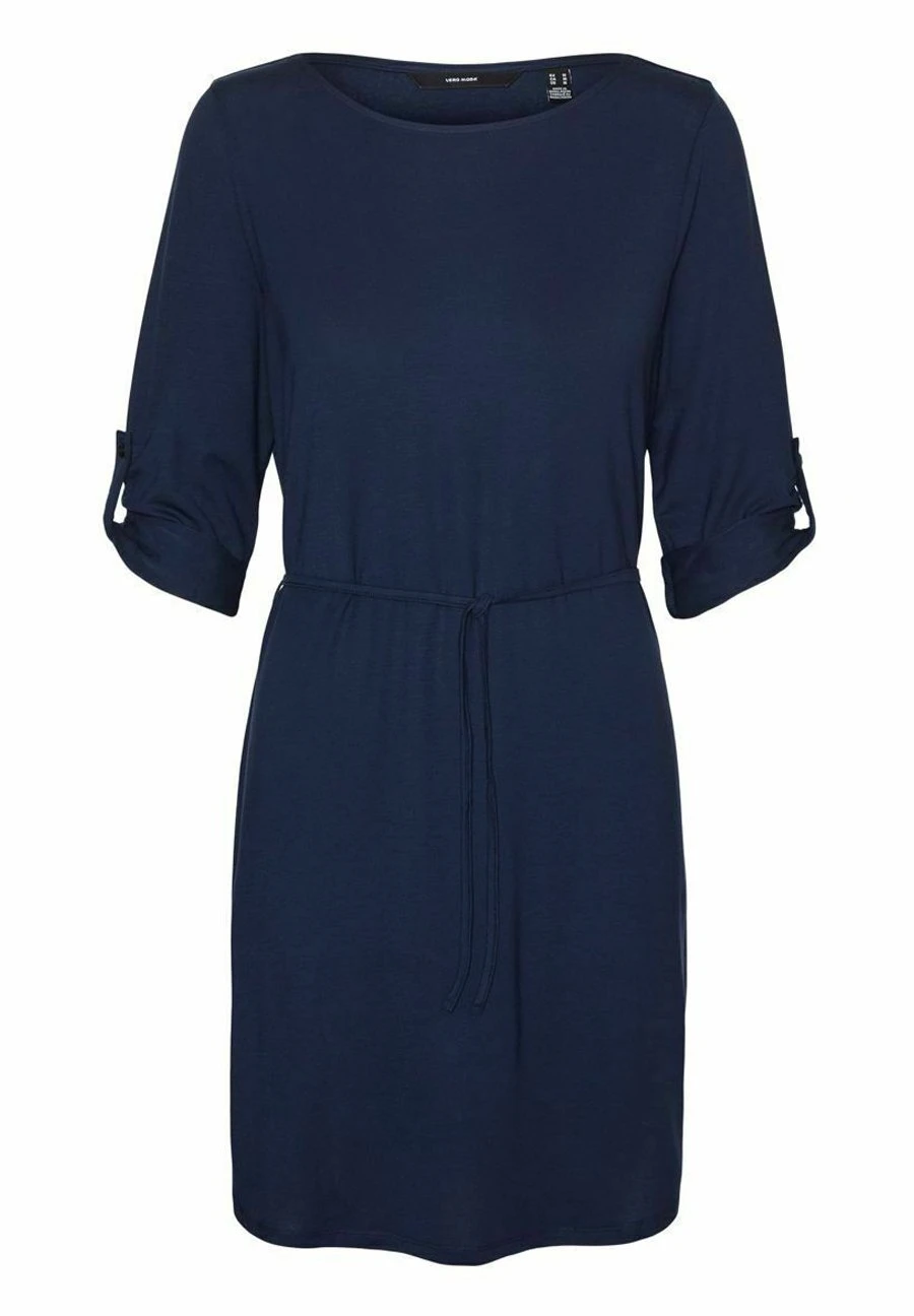 Vero Moda Mini - Jerseyjurk - Navy Blazer 7 Vero Moda Mini - Jerseyjurk - Navy Blazer - Afbeelding 5