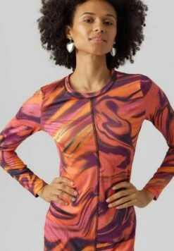 Vero Moda Jurk - Sun Orange 11 Vero Moda Jurk - Sun Orange -Vero Moda Winkel c41e457e20d041159da2848dc51f5901