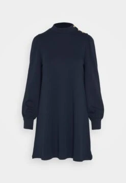 Vero Moda Vmlianna Short Button Dress - Jerseyjurk - Navy Blazer -Vero Moda Winkel c5440d8dee32456cb3ddb27dffc7572c