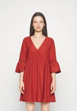 Vero Moda Petite Vmmarcy Short Dress - Jurk - Red