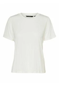 Vero Moda Curve Curve Lässiges - T-Shirt Basic - Snow White