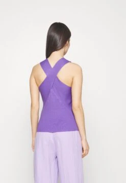 Vero Moda Petite Vmgloria Cross Over Strap - Top - Purple