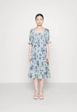 Vero Moda Petite Vmluca Calf Smock Dress - Jurk - Skyway