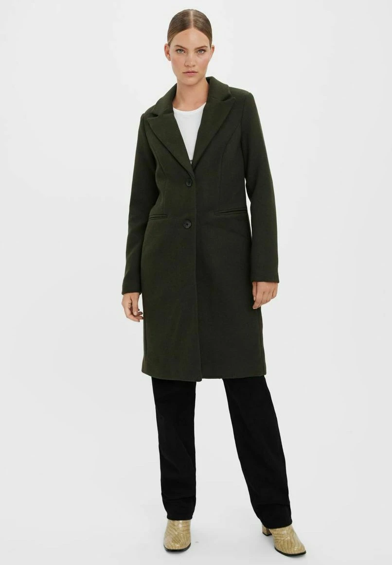 Vero Moda Vmblaza Long Boos - Mantel - Peat 4 Vero Moda Vmblaza Long Boos - Mantel - Peat - Afbeelding 2