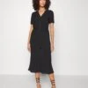 Vero Moda Tall Vmvica Dress - Jurk - Black -Vero Moda Winkel cb1686a5cafb4bfbafa8890bdcae4d45
