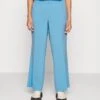 Vero Moda Curve Vmsadiasui Wide Solid Pant- Broek - Little Boy Blue