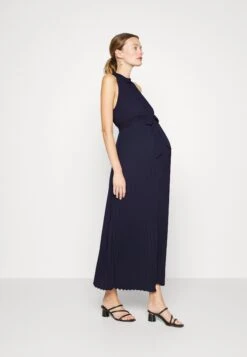 Vmmsara Halter Neck Ankle Dress- Maxi-Jurk - Navy Blazer