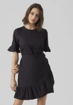 Vero Moda Rundhals - Jurk - Black