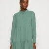 Vero Moda Vminge Knee Dress - Blousejurk - Dark Forest -Vero Moda Winkel cd825e11e02940b1bf7e09916e50b1bc