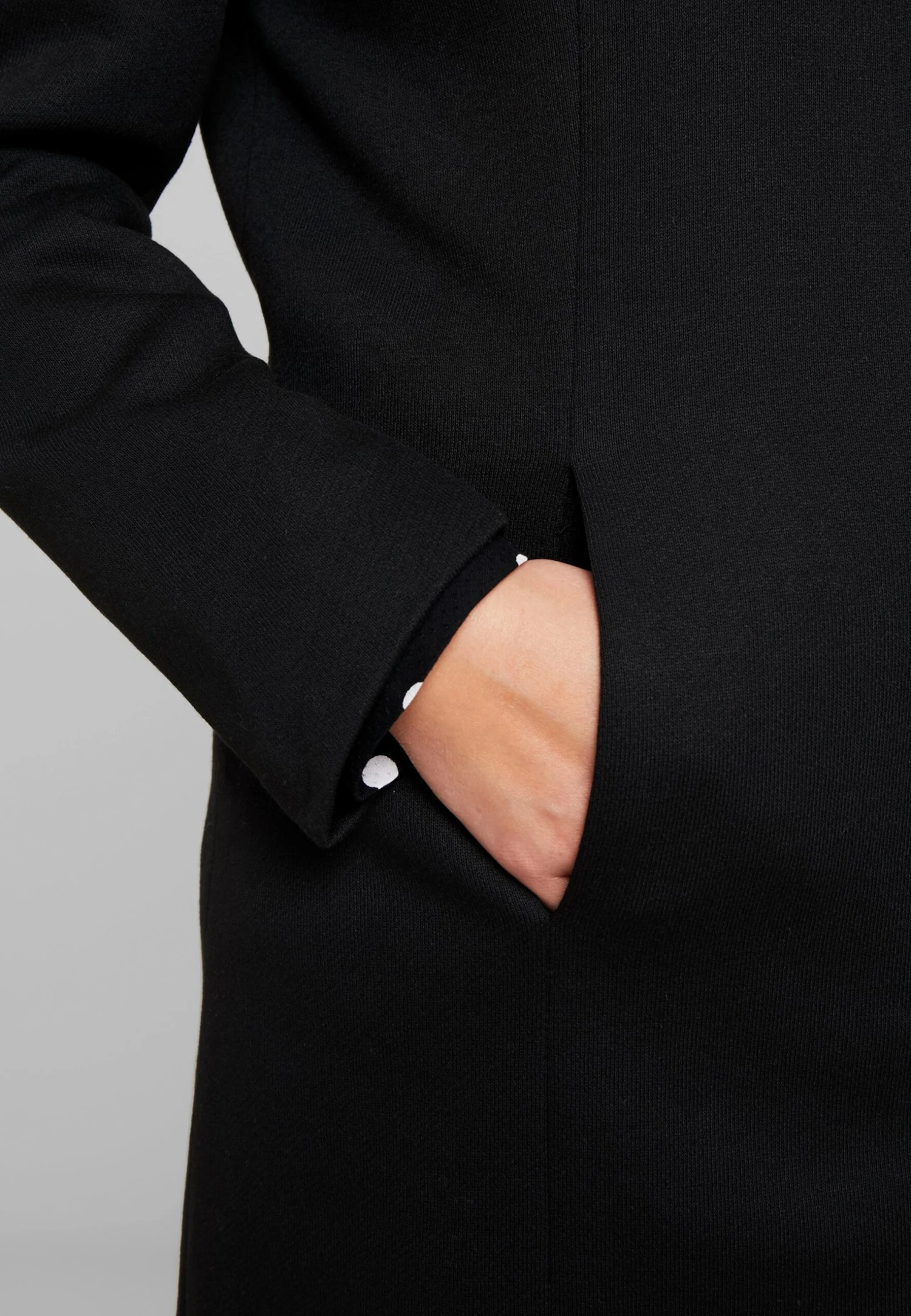 Vero Moda Curve Vmverodona - Halflange Jas - Black 8 Vero Moda Curve Vmverodona - Halflange Jas - Black - Afbeelding 6