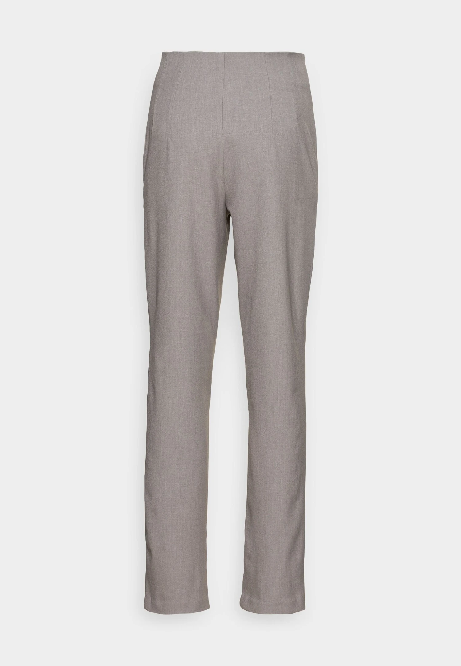 Vero Moda Vmkiraloa Tapered Solid Pant - Broek - Light Grey Melange 4 Vero Moda Vmkiraloa Tapered Solid Pant - Broek - Light Grey Melange - Afbeelding 2