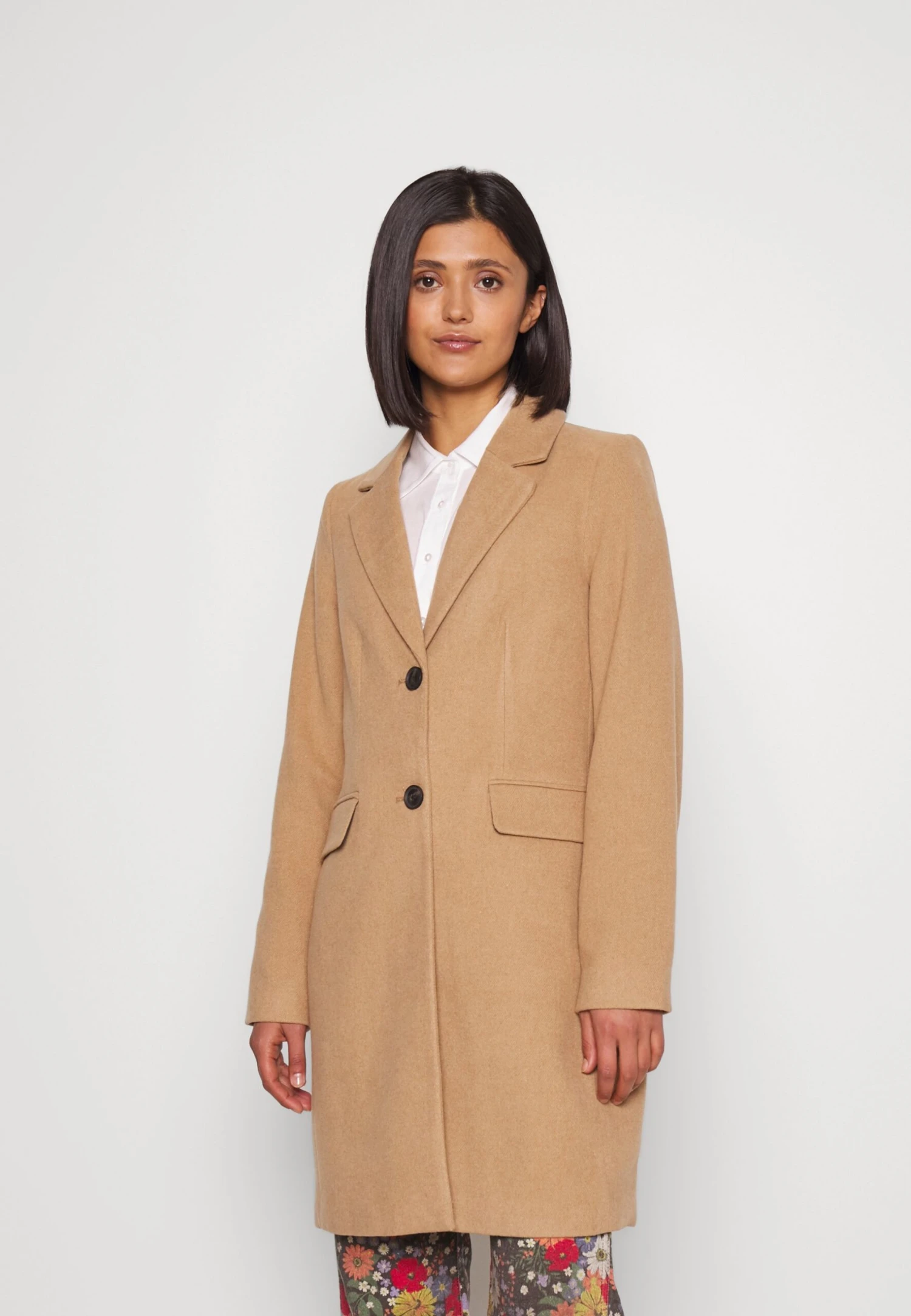 Vero Moda Vmgianna Coat- Mantel - Tigers Eye/Melange 3 Vero Moda Vmgianna Coat- Mantel - Tigers Eye/Melange