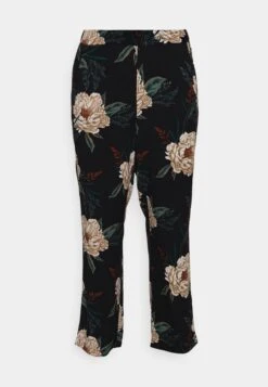Vero Moda Curve Vmceasy Wide Pants - Broek - Black/Camille -Vero Moda Winkel d62190c700ee4628983964724d30f27a