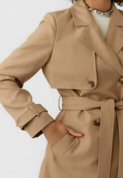 Vero Moda Celeste Ss23 - Trenchcoat - Tan -Vero Moda Winkel d6bbd43599164069b0262f261201b10b