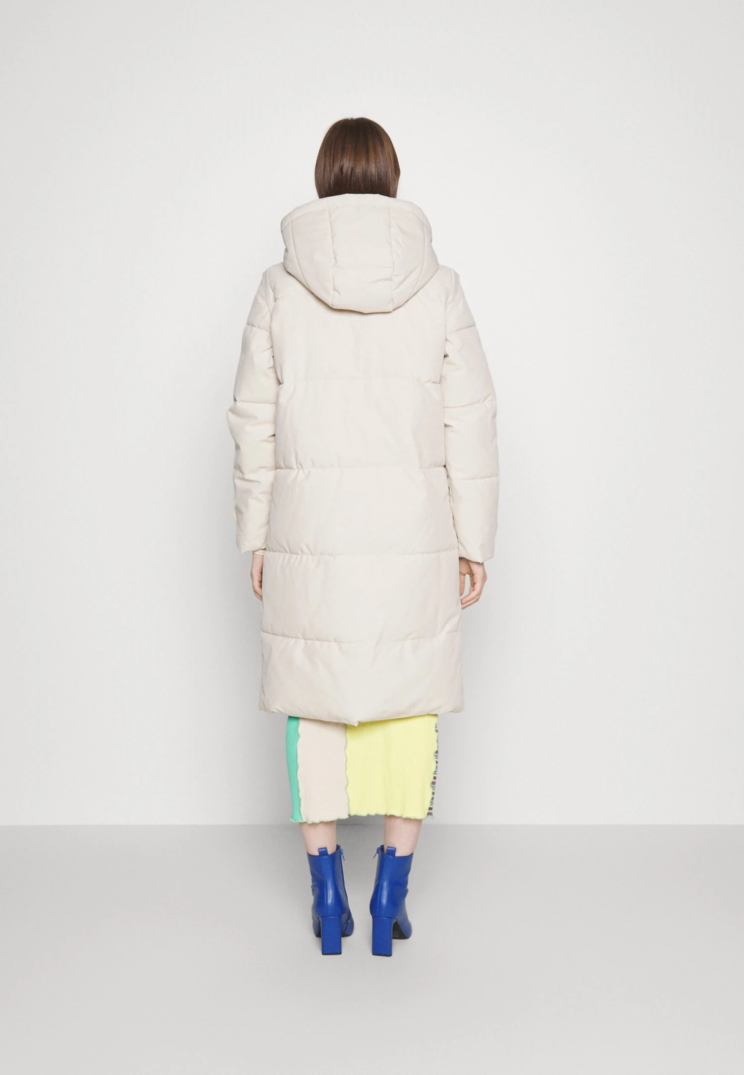 Vero Moda Vmmargaret Long Coat - Winterjas - Oatmeal 6 Vero Moda Vmmargaret Long Coat - Winterjas - Oatmeal - Afbeelding 4