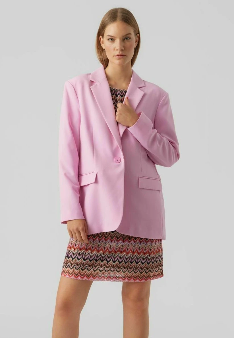 Vero Moda Longline - Halflange Jas - Bonbon 3 Vero Moda Longline - Halflange Jas - Bonbon