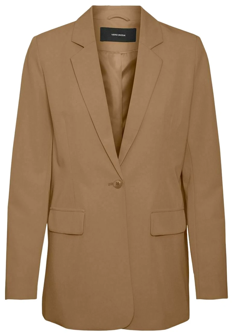 Vero Moda Langärmelig - Halflange Jas - Tobacco Brown 8 Vero Moda Langärmelig - Halflange Jas - Tobacco Brown - Afbeelding 6
