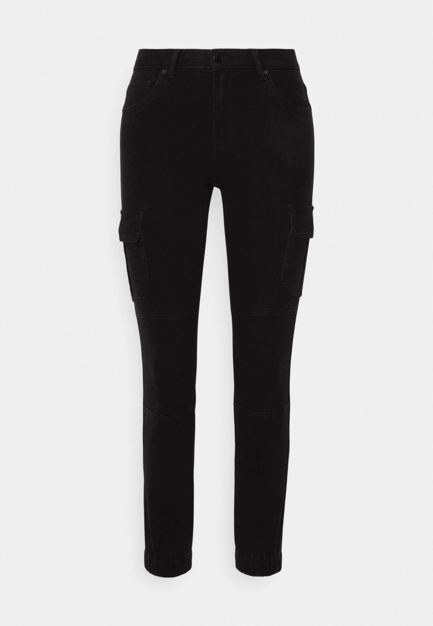 Vero Moda Petite Vmivy Mr Ankle Pants - Cargobroek - Black Denim 7 Vero Moda Petite Vmivy Mr Ankle Pants - Cargobroek - Black Denim - Afbeelding 5