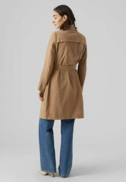 Vero Moda Mantel - Trenchcoat - Tan -Vero Moda Winkel ddc62ca26fff4d46a642a8f0957ebe94