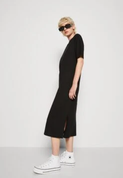 Vero Moda Vmmolly Ss Calf Noos - Jurk - Black -Vero Moda Winkel deada2bc563d4f318e2e5c0ccf6e011e