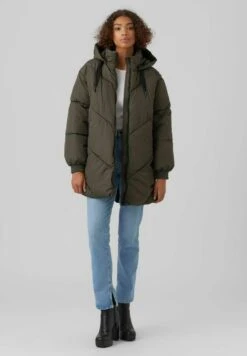 Vero Moda VmbeverlyBoos - Winterjas - Peat -Vero Moda Winkel e0f7ef1436d243419dad69b6e57ef033