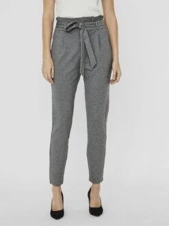 Vero Moda HrPaperbag Ga Noos - Broek - Medium Grey -Vero Moda Winkel e10a55e58d3f4b5c938d07fdc2b46787