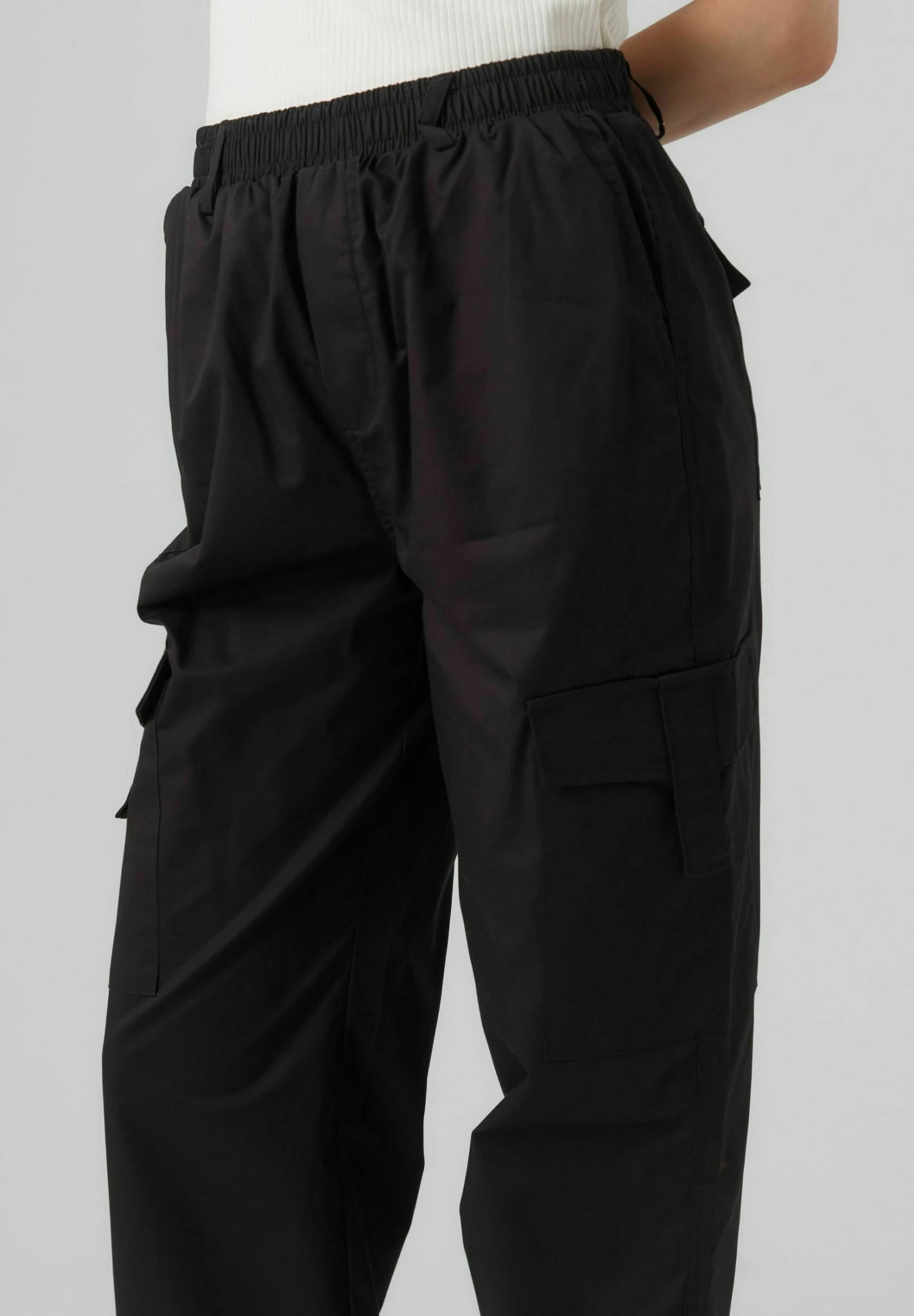 Vero Moda Treillis - Cargobroek - Black 6 Vero Moda Treillis - Cargobroek - Black - Afbeelding 4