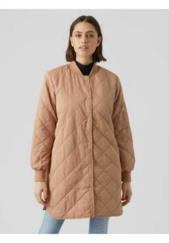 Vero Moda Halflange Jas - Café Au Lait