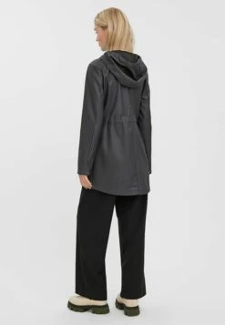 Vero Moda Vmmalou Coated Noos - Parka - Asphalt -Vero Moda Winkel e6759c0938e54bc2a4995160afe07f3c