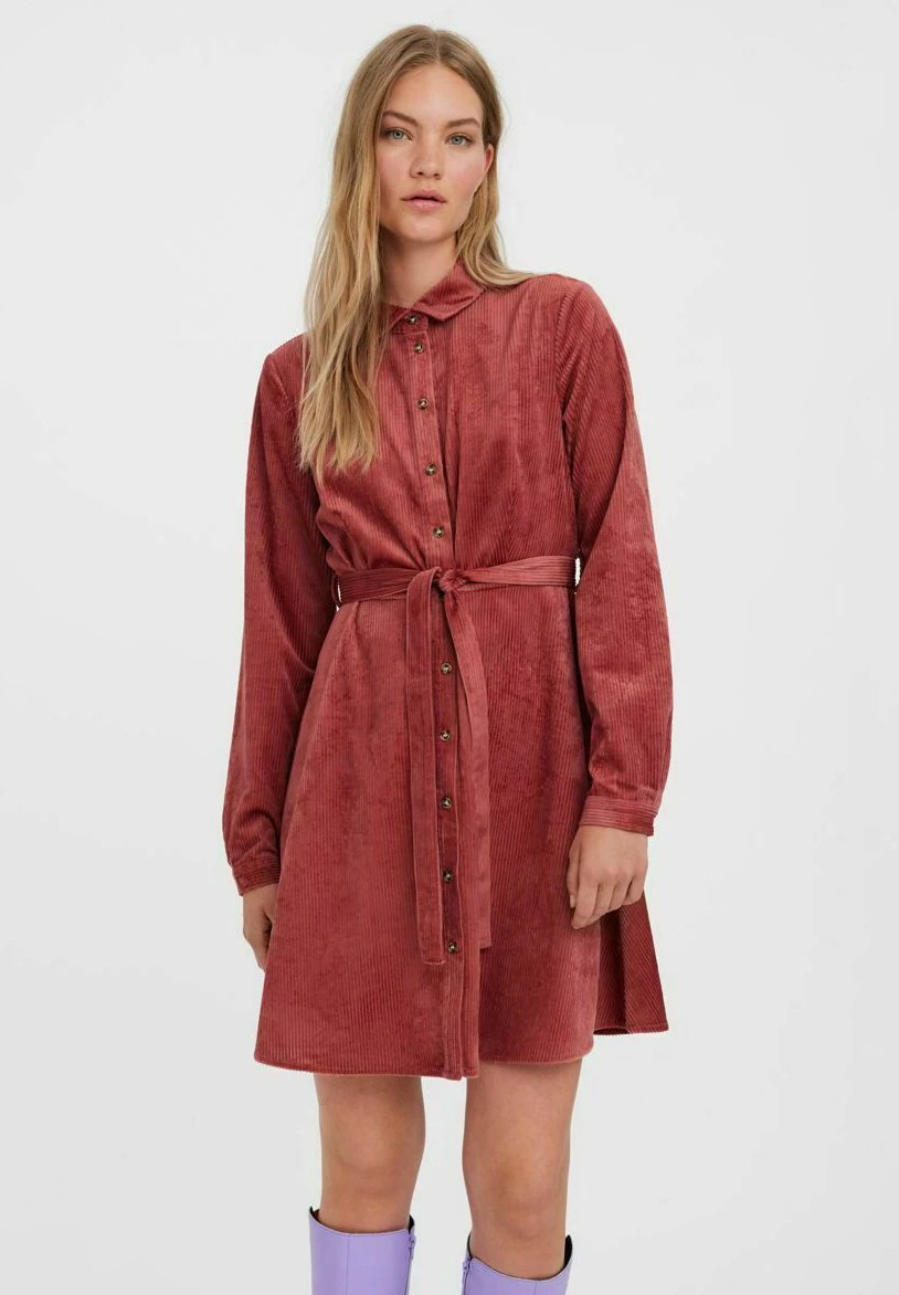 Vero Moda Blousejurk - Marsala 3 Vero Moda Blousejurk - Marsala