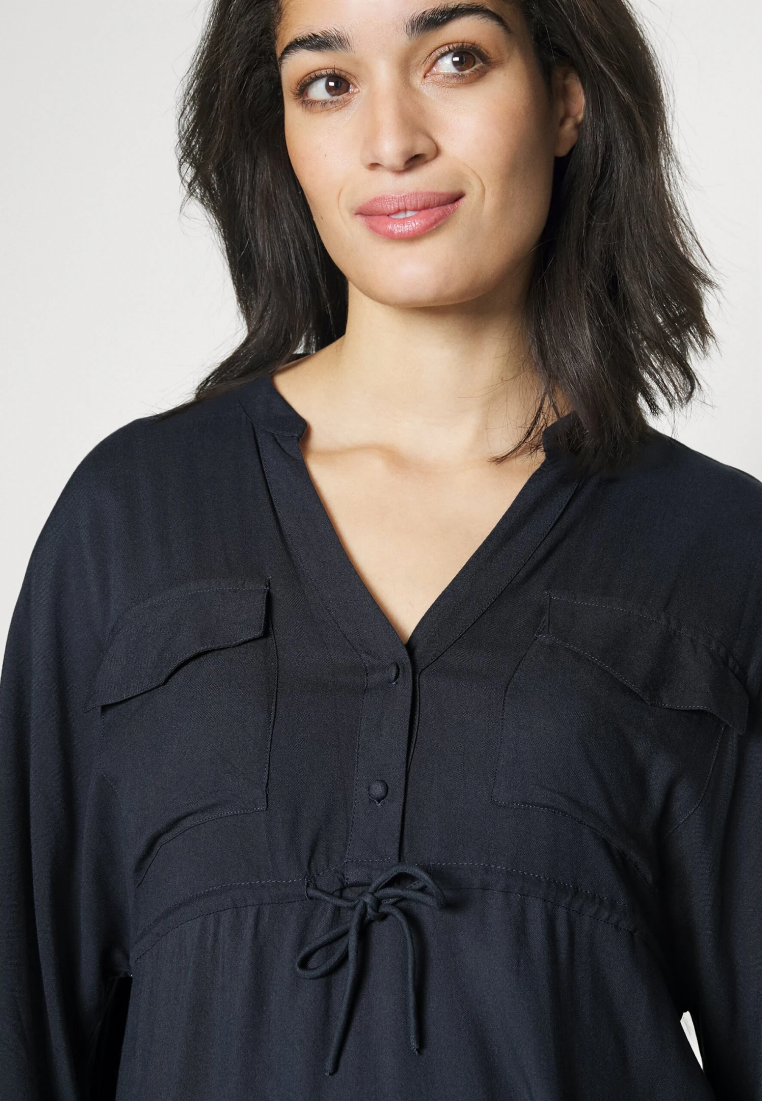 Vmmhenna Short Dress- Blousejurk - Ombre Blue 7 Vmmhenna Short Dress- Blousejurk - Ombre Blue - Afbeelding 5