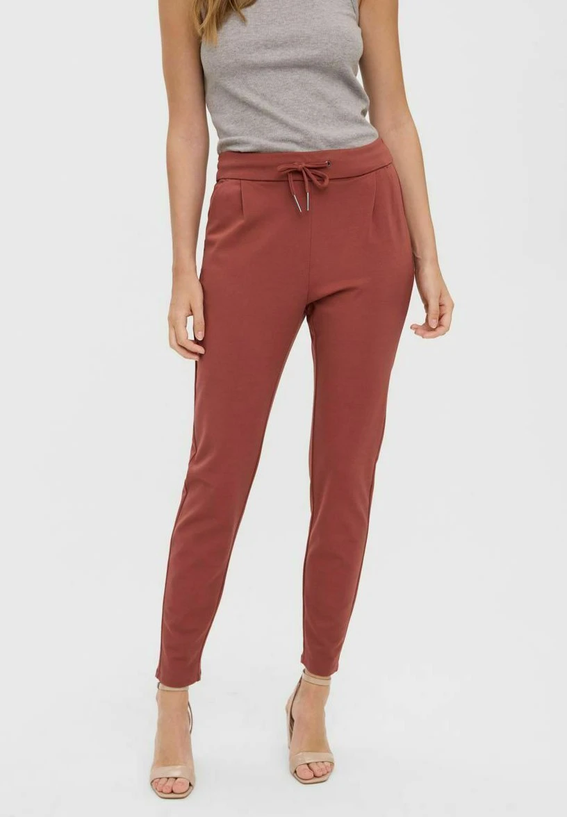 Vero Moda Vmeva Low Waist- Trainingsbroek - Mahogany 3 Vero Moda Vmeva Low Waist- Trainingsbroek - Mahogany