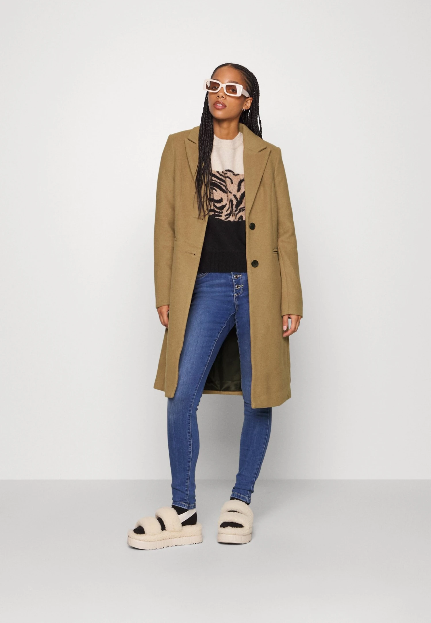 Vero Moda Vmblaza Long Boos - Mantel - Tigers Eye 4 Vero Moda Vmblaza Long Boos - Mantel - Tigers Eye - Afbeelding 2