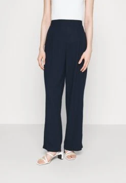 Vero Moda Petite Vmmymilo Wide Pants- Broek - Navy Blazer