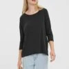 Vero Moda 3/4 Ärmeliges - Longsleeve - Black -Vero Moda Winkel ec1a7ec8affd4ee3b73707a22e9259f6