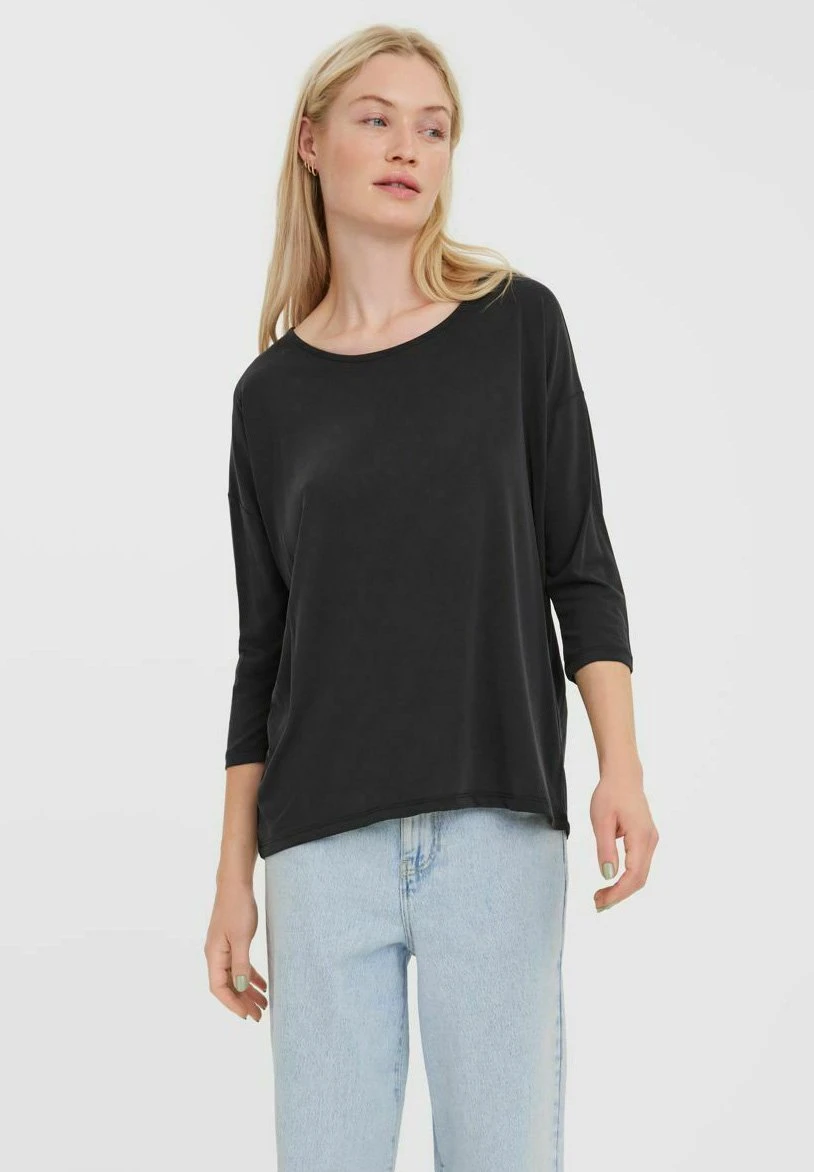 Vero Moda 3/4 Ärmeliges - Longsleeve - Black 3 Vero Moda 3/4 Ärmeliges - Longsleeve - Black
