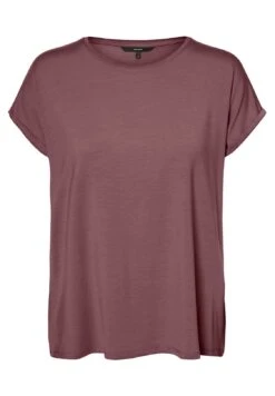 Vero Moda Vmava Plain Ss Gajrs Noos - T-Shirt Basic - Rose Brown -Vero Moda Winkel ec649c2bf100463b8650c108b737666b
