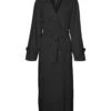 Vero Moda Trenchcoat - Black 2 Vero Moda Trenchcoat - Black -Vero Moda Winkel ed46de85235b4e5e935fcc5ba294230d