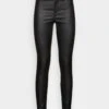 Vero Moda Tall Vmsabina Skinny Zip - Broek - Black