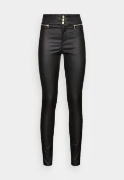 Vero Moda Tall Vmsabina Skinny Zip - Broek - Black