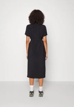 Vero Moda Tall Vmqueeny Calf Shirt Dress - Blousejurk - Black -Vero Moda Winkel ed52f05a34e845a49d5c927675626dc1