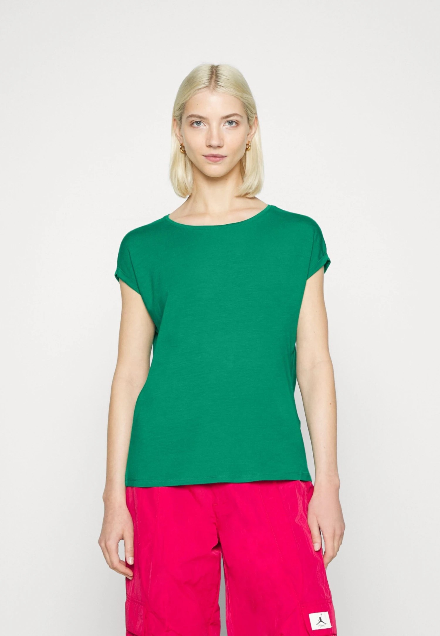 Vero Moda Vmava Plain - T-Shirt Basic - Pepper Green 3 Vero Moda Vmava Plain - T-Shirt Basic - Pepper Green