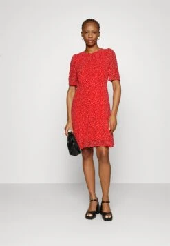 Vero Moda Vmnora Short Dress - Jurk - Goji Berry 8 Vero Moda Vmnora Short Dress - Jurk - Goji Berry -Vero Moda Winkel f047c25473af420187a20cd0e056758e