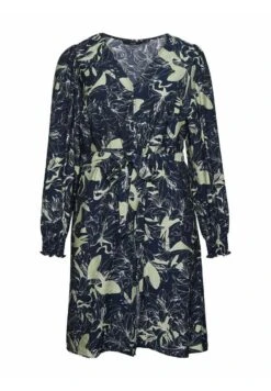 Vero Moda Curve Jurk - Navy Blazer/Abbi