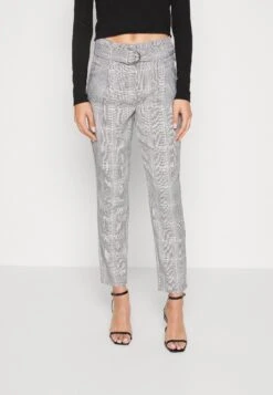 Vero Moda Vmbailey Tap Paberbag Belt Pant - Broek - Light Grey Melange