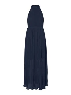 Vero Moda Vmmia Sl Plisse Wvn - Maxi-Jurk - Navy -Vero Moda Winkel f5fdc871b8924b048ddccddaf4be668c