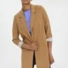 Vero Moda Halflange Jas - Tobacco Brown -Vero Moda Winkel f7da8bcc7bbd446f8ff0a882012aa33f