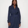 Vero Moda Tall Vmlou Long- Trenchcoat - Navy Blazer -Vero Moda Winkel f8fa1af137f545bea1750fc989cc8a12