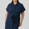 Vero Moda Curve Blousejurk - Navy Blazer